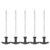 Dilwe Outdoor Tent Stakes, 5 Pcs T-Shaped Nail Pegs Camping Screw Nail for Frozen Soil Ice view 4