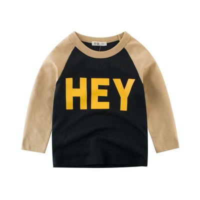 Lubooent Little Boys Toddler Giraffe Short Sleeve Tee T Shirt,Hey Size 3 Black
