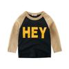 Lubooent Little Boys Toddler Giraffe Short Sleeve Tee T Shirt,Hey Size 3 Black view 1