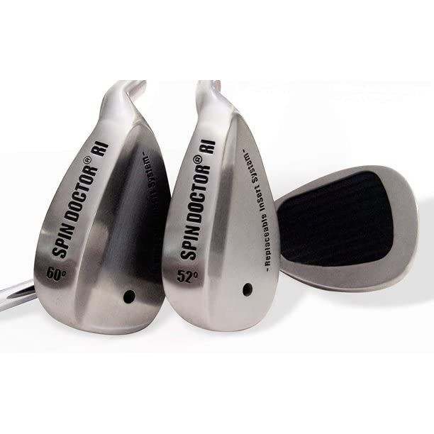 Spin Doctor RI Golf Wedge 52/60 Degree Wedge Set - New - Steel - Left Hand -Spin It Like The Pros
