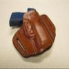 Braids Holsters Brown Pancake Owb Belt Holster, Choose Gun, & Hand Orientation (Handing:Right; for Gun Model:Kahr P380;) view 3
