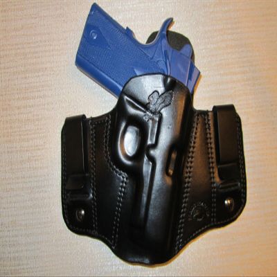 Braids Holsters Reversible Iwb - Owb Holster Choose Gun & Left or Right Hand (Handing:Right; Select Gun:Ruger Lcp with red Ct Laser;)