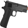 Evike Airsoft - Win Gun Airsoft 1911A1 CO2 Blowback Airsoft Pistol - Black view 2