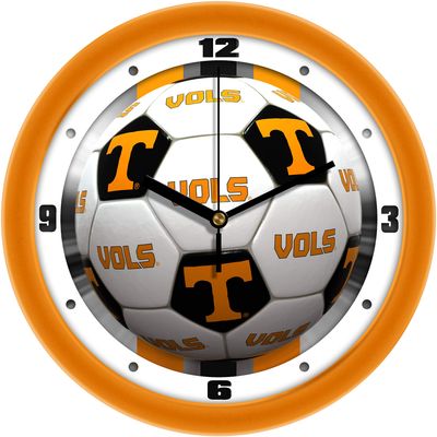SunTime Tennessee Volunteers Soccer Wall Clock
