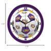 SunTime LSU Tigers Soccer Wall Clock view 2