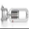Nautos Long Reach Toggle & S/S TURNBUCKLE (INCH) by Sta Lok (Thread 1/2") view 2