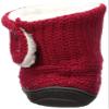 FOCO NCAA Fresno State Bulldogs Womens Knit 2 Button BootKnit 2 Button Boot, Team Color, Medium / 7-8 view 3