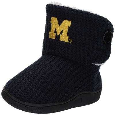 foco NCAA Womens Knit 2 Button BootKnit 2 Button Boot, Team Color, Small / 5-6