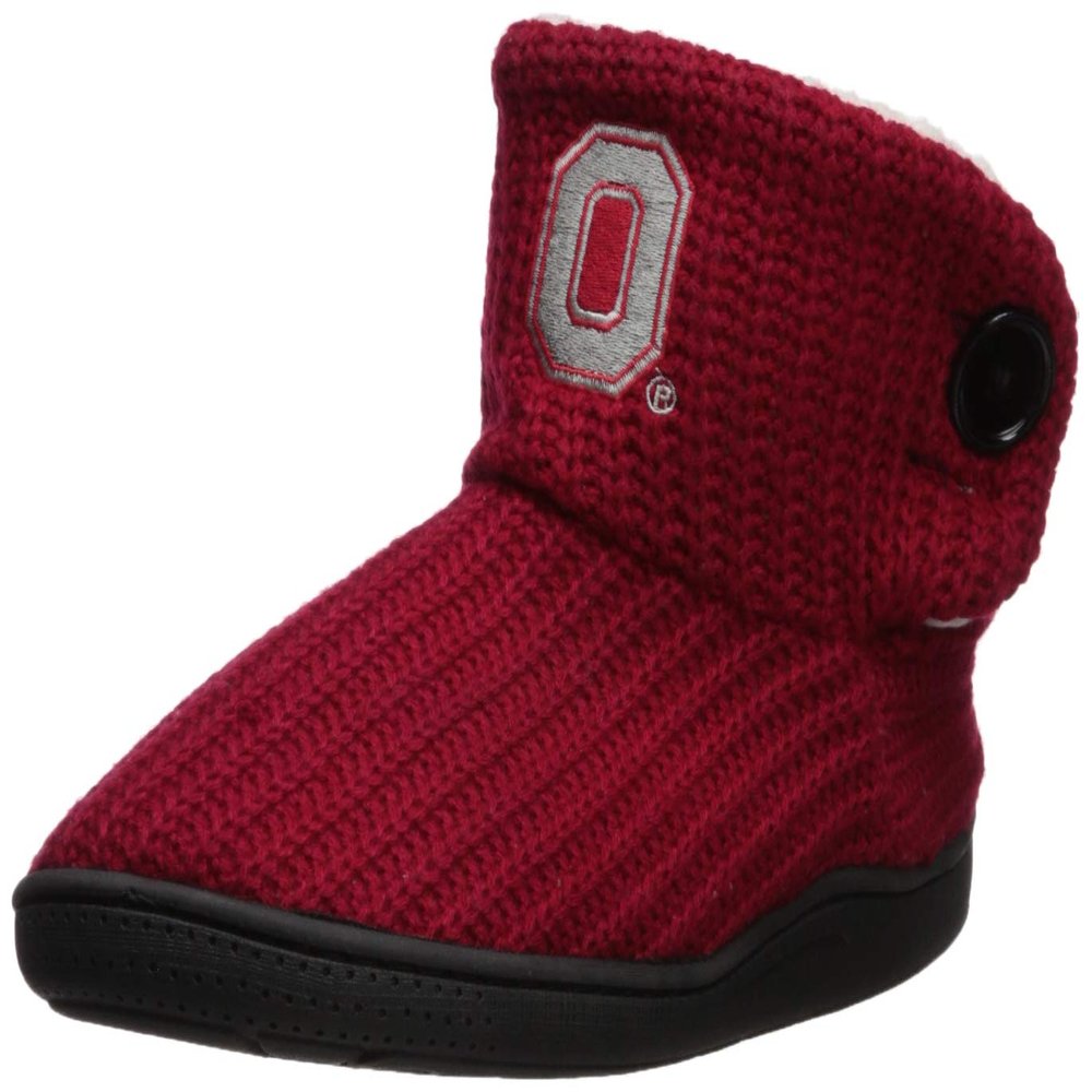 FOCO NCAA Kentucky Wildcats Womens Knit 2 Button BootKnit 2 Button Boot, Team Color, Medium / 7-8