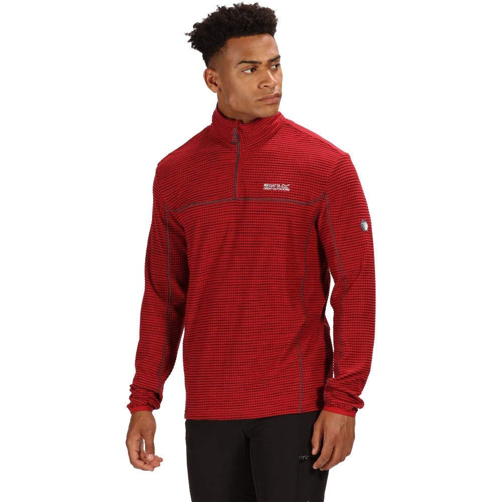 Regatta Unwin Fleece Top - S - Red