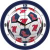 SunTime Mississippi Rebels - Ole Miss Soccer Wall Clock view 1
