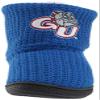FOCO NCAA Gonzaga Bulldogs Womens Knit 2 Button BootKnit 2 Button Boot, Team Color, Large / 9-10 view 2