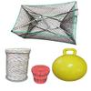 KUFA Sports Galvanized Steel Foldable Prawn Trap with Prawn Trap Accessory Combo (S32+PAM5) view 1