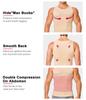 Gotoly Men Compression Shirt Shapewear Slimming Body Shaper Vest Undershirt Tummy Control Tank Top (Beige, 4X-Large) view 4