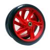 2PCS 200mm Adult Scooter Wheels with Abec 9 Bearings for Razor and Adult Kick Scooters (Red) view 1