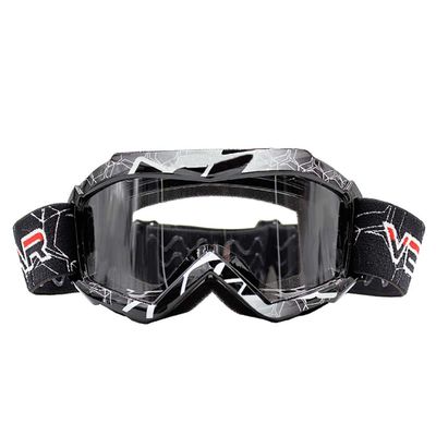 June Sports Motorbike Goggle Glasses Kids Teens Youth MotorCycle Goggles Cycling Clear Vision UV Protection Dust Wind Proof Motocross Dirtbike Racing Dirt Bike Goggle Children Black KG4