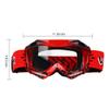 June Sports Motorbike Goggle Glasses Kids Teens Youth MotorCycle Goggles Cycling Clear Vision UV Protection Dust Wind Proof Motocross Dirtbike Racing Dirt Bike Goggle Children Black KG4 view 3