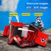 June Sports Motorbike Goggle Glasses Kids Teens Youth MotorCycle Goggles Cycling Clear Vision UV Protection Dust Wind Proof Motocross Dirtbike Racing Dirt Bike Goggle Children Black KG4 view 4