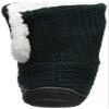 FOCO NCAA Michigan State Spartans Womens Knit 2 Button BootKnit 2 Button Boot, Team Color, XL / 13-14 view 3