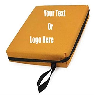 Custom Personalized Durable Stadium Cushions (Orange)