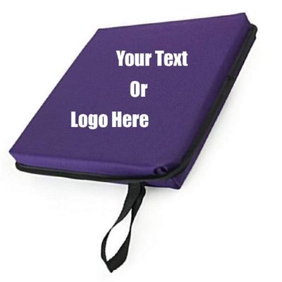 Custom Personalized Durable Stadium Cushions (Purple)