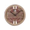 FOCO Florida State Seminoles NCAA Barrel Wall Clock view 1