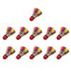 VORCOOL 11pcs Colorful Shuttlecocks Multi-Color Badminton for Practice view 1