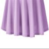 Urban CoCo Women's Basic Midi Skirt Versatile Stretchy Flared Casual High Waisted Skirt(S, Lilac-Long) view 3