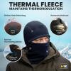 M-Tac Elite Winter Fleece Balaclava - Cold Weather Mask for Winter - Men (Dark Navy Blue) view 2