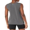 Amazon Essentials Women's Soft Cotton Relaxed-Fit Yoga Tank Top (Available in Plus Size), Dark Grey Heather, 2X view 2