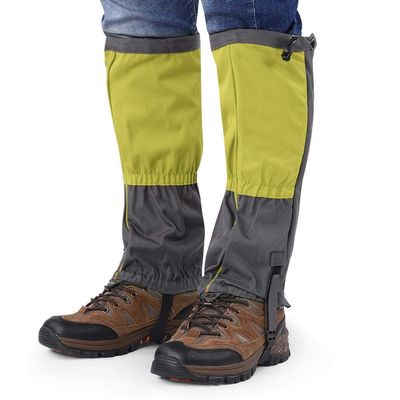 Dioche Gaiter Shoes Cover, Outdoor Sports Climbing Hiking Legging Gaiters Shoe Boots Cover for Adult(1 Pair)(Green)