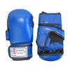 Caique - Gracie Brazilian jiu-Jitsu MMA Training Gloves Real Leather(Blue, Small) view 1