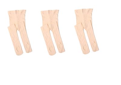 7D27 Convertible Dance Tights - Adult Sizes - 3 Pack of ballet Tights