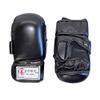 Caique - Gracie Brazilian jiu-Jitsu Real Leather MMA Training Gloves (Black, Small) view 1