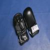 Caique - Gracie Brazilian jiu-Jitsu Real Leather MMA Training Gloves (Black, Small) view 3