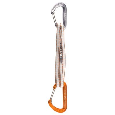 Camp Unisex's Mach Express Dyneema (Pack of 4) Quickdraw, Silver/White/Orange, 60cm