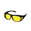 HD Night Vision Wrap Around Glasses As Seen on TV Nighttime Driving Rain or Snow Glasses Anti Glare Polarized for Men Women view 1