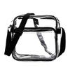 All_Fine Quality Transparent Clear PVC Stadium Approved Small Shoulder Bag Adjustable Straps view 1