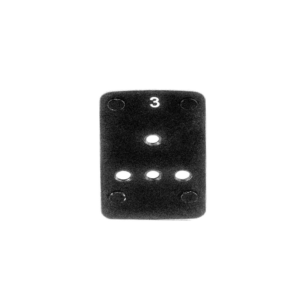 TRUGLO Universal Tactical Hunting Shooting Versatile Lightweight Durable Aluminum Picatinny Style Red-Dot Sight Riser | Mount Adadapter Plates Included