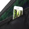 DOWN UNDER OUTDOORS Large Waterproof Windproof Extra Thick 350 GSM Quilted Fleece Stadium Blanket, Machine Washable Camping Picnic & Outdoor, Beach, Baseball,Dog, 82 x 55 (Green Check) view 2