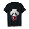 Patriot Giant Panda in British Union Jack Bandana T-Shirt view 1