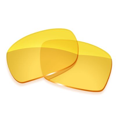 ToughAsNails Replacement Lenses for Oakley LBD OO9193 Sunglass - HyperVision Plus HD Yellow