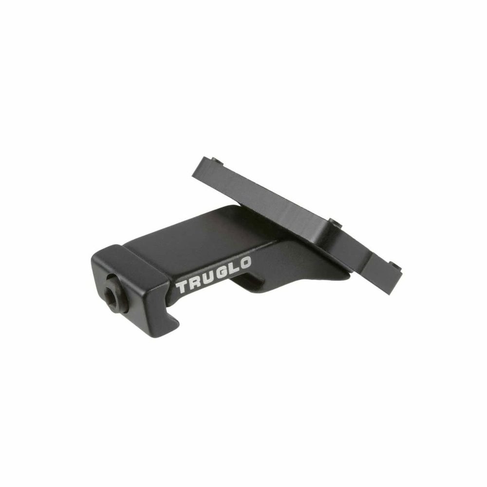 TRUGLO 45 Degree Offset Tactical Hunting Shooting Versatile Durable Aluminum Red-Dot Sight Mount for Picatinny Rails | Mount Adadapter Plates Included