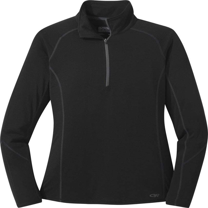 Outdoor Research Women's W's Enigma Half Zip, black, M