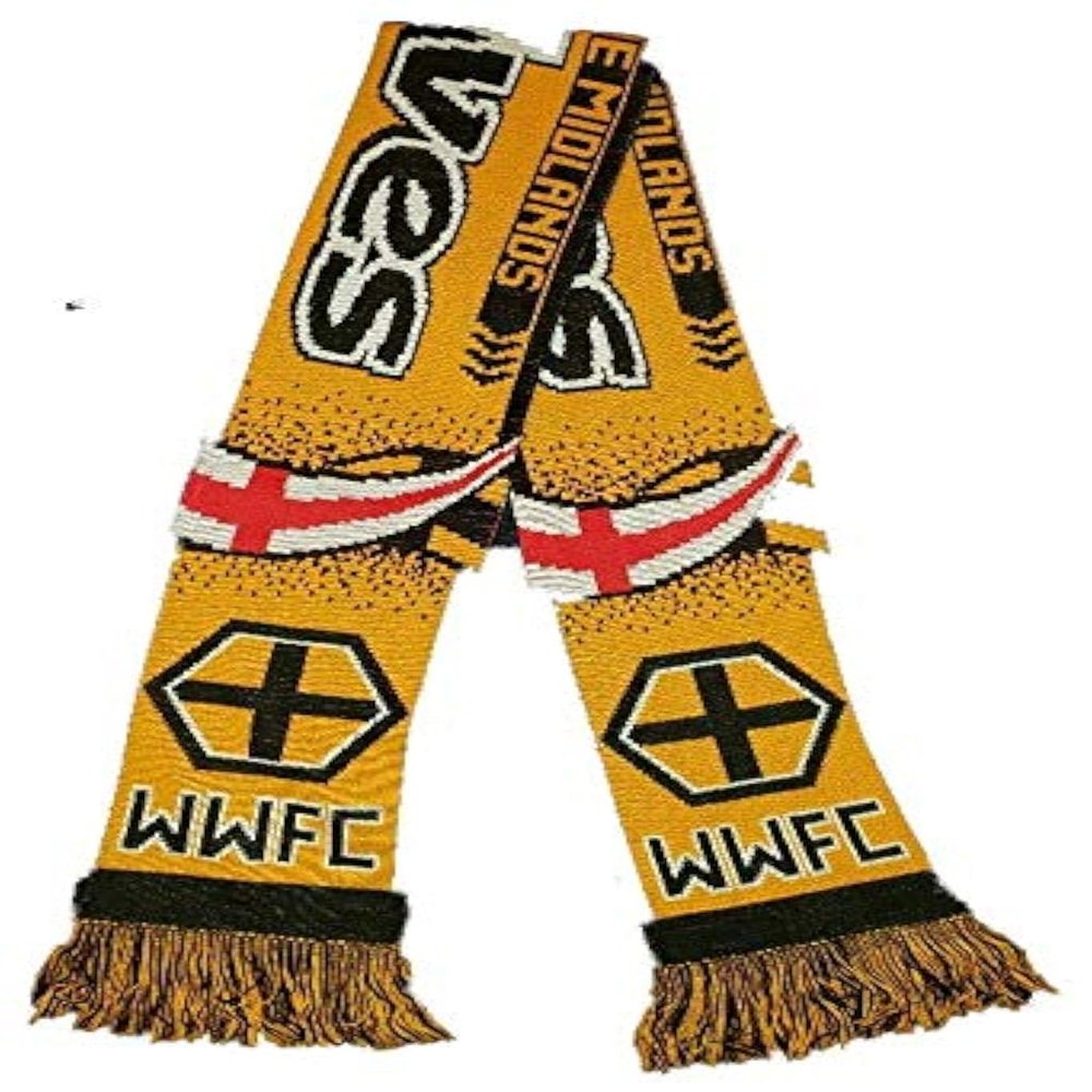 PLESIU Wolverhampton Wanderers FC | Fan Scarf | Premium Acrylic Knit