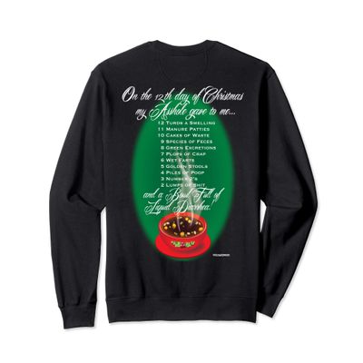 12 Days of Christmas Parody Sweatshirt