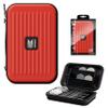 Target Darts Takoma XL Darts Wallet Case, Red  Holds 6 Darts, Protective EVA Holder with Double Zip Lock Pouches  Professional Dart Accessories view 1