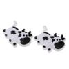 Baosity 2 Pieces Tennis Racquet Shock Absorber Vibration Dampeners - Various Animal Shape - White Cow view 4