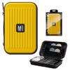 Target Darts Takoma XL Darts Wallet Case, Yellow  Holds 6 Darts, Protective EVA Holder with Double Zip Lock Pouches  Professional Dart Accessories view 1