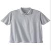 KingSize Men's Big & Tall Shrink-Less Classic Cotton Polo Shirt - 3XL, Heather Grey view 1